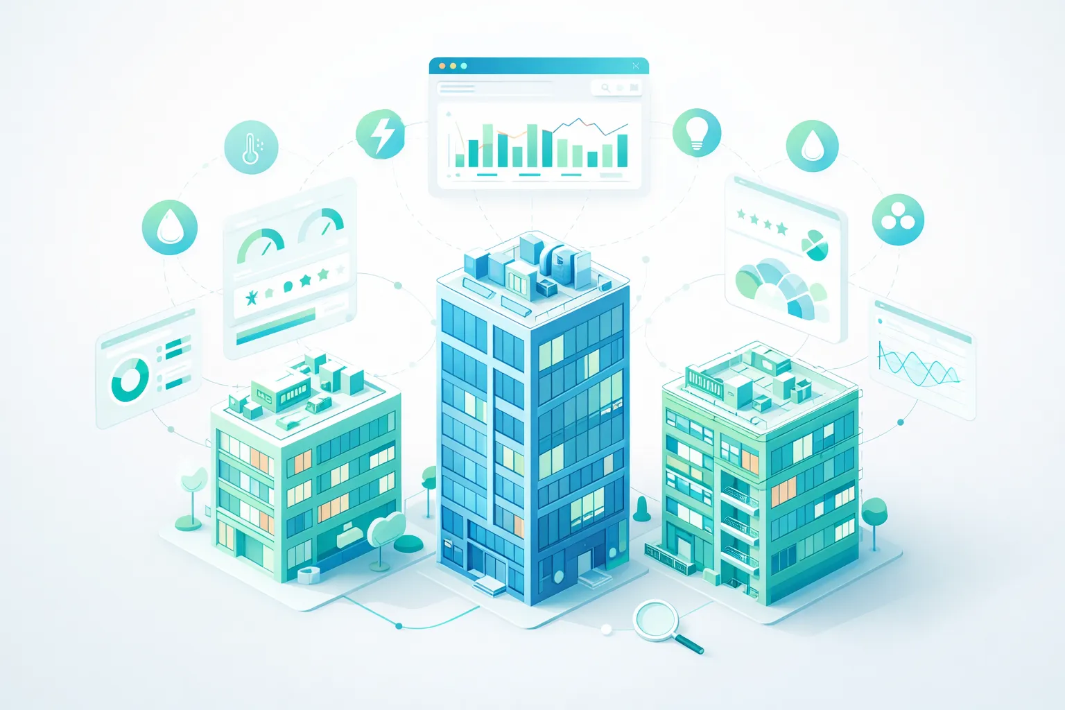 Bâtiment intelligent connecté, GTB